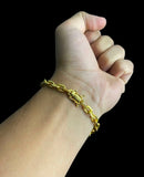 Pulseira Cadeado 8mm (Fecho Duplo)