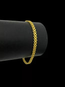 Pulseira Cadeado Duplo 3mm (Fecho Duplo)