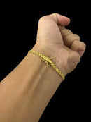 Pulseira Cadeado Duplo 3mm (Fecho Duplo)