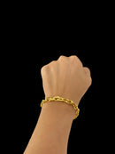 Pulseira Cadeado 10mm Especial (Fecho Duplo Santa)
