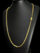 Corrente + Pulseira Cadeado 5mm (Fecho Duplo Nossa Senhora)
