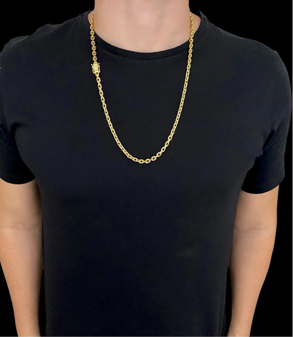Corrente Cadeado 5mm (Fecho Duplo)