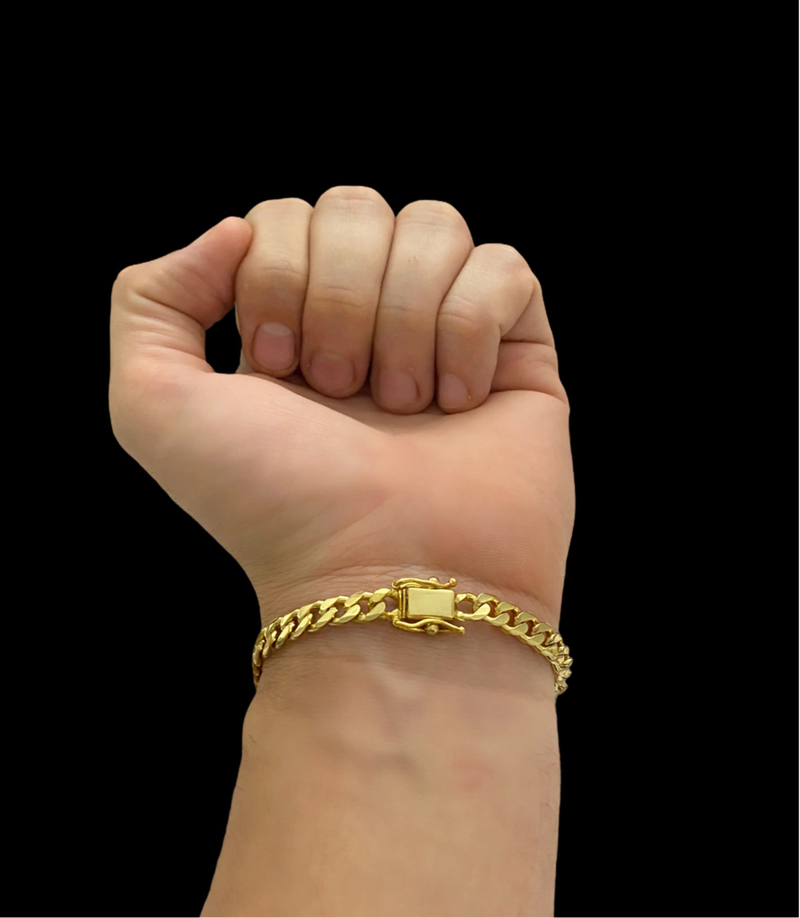Pulseira PitBull 6mm (Fecho Duplo)