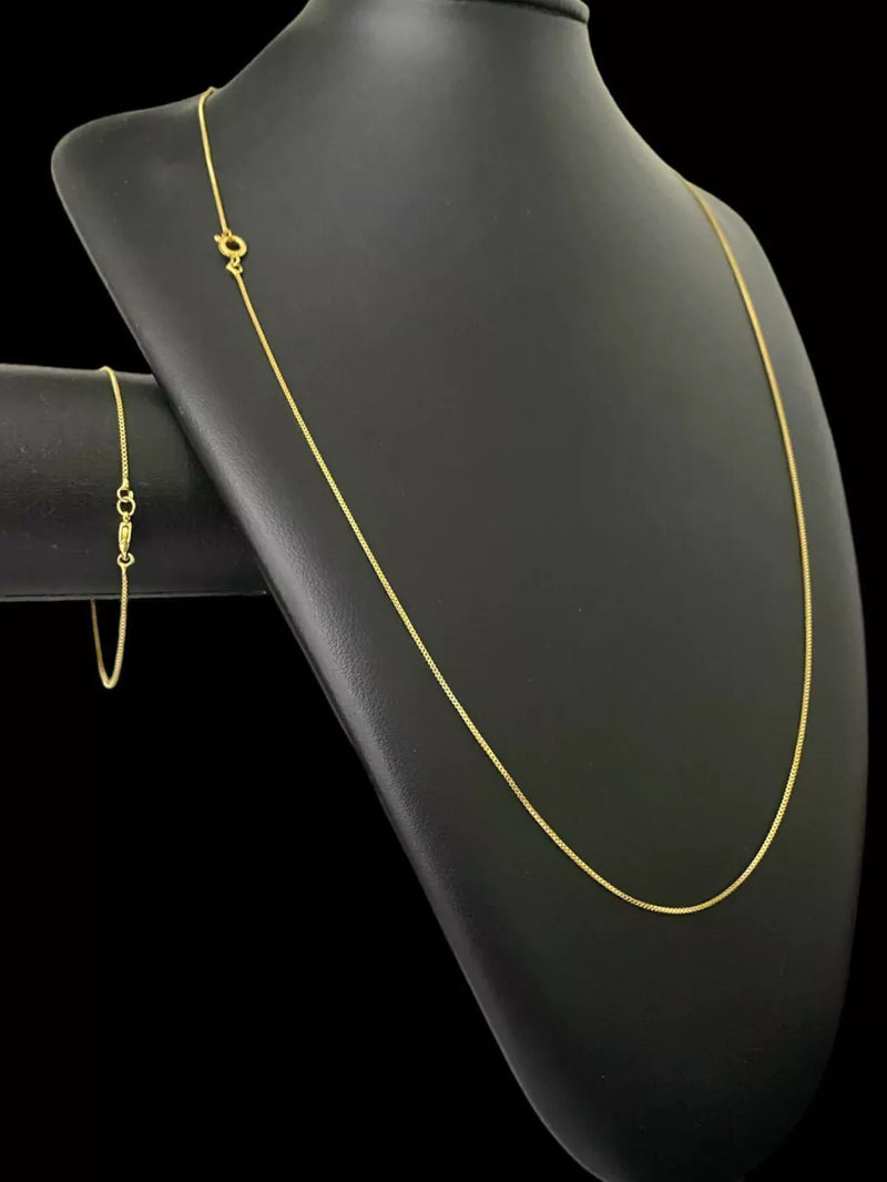 Corrente + Pulseira Veneziana 1mm