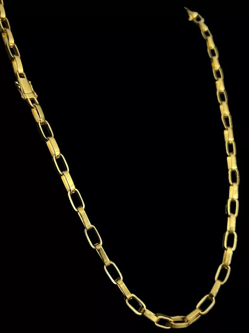 Corrente e Pulseira Tijolinho 6mm